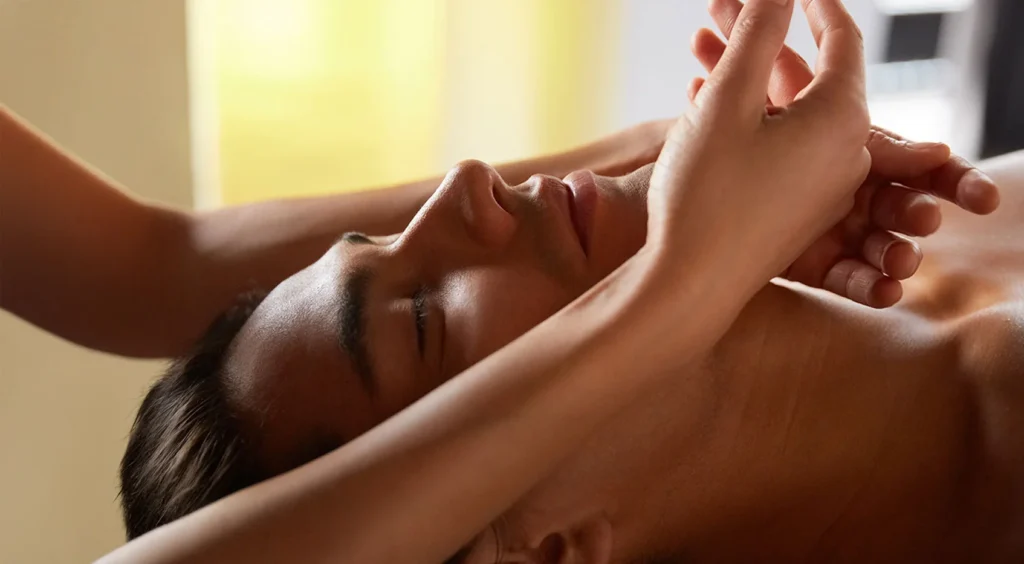 man-enjoying-massage-therapy